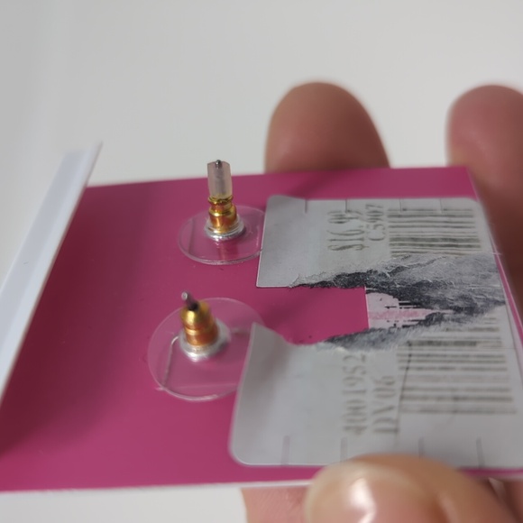 NWT Betsey Johnson Multicolor Butterfly Earrings - Picture 5 of 6